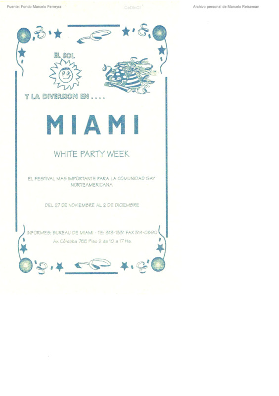 Publicidad: White party week