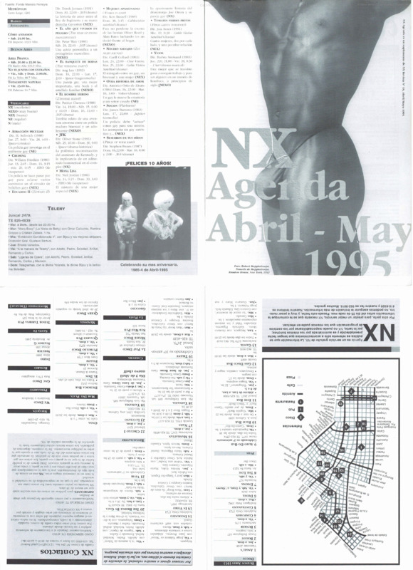 NX agenda n°18
