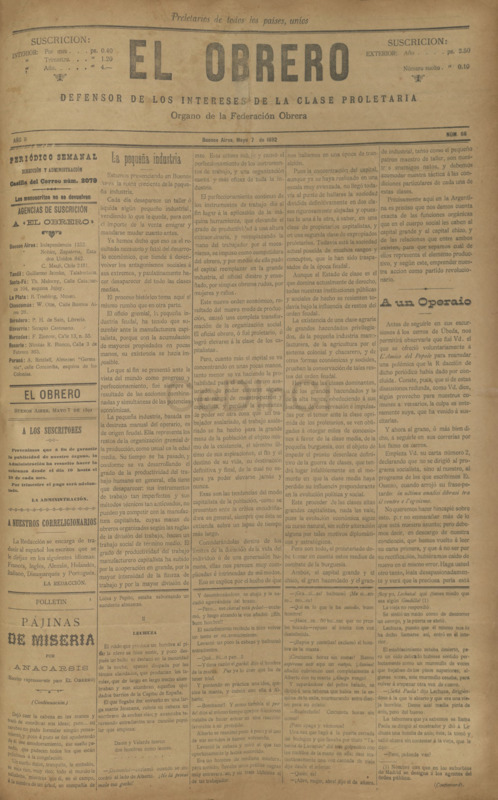 El Obrero 68