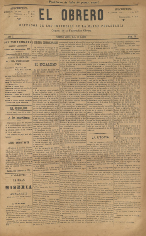 El Obrero 78
