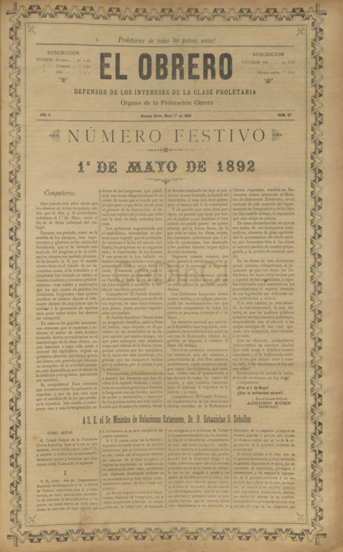 El Obrero 67