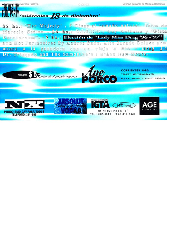 Publicidad: The beautyfull party