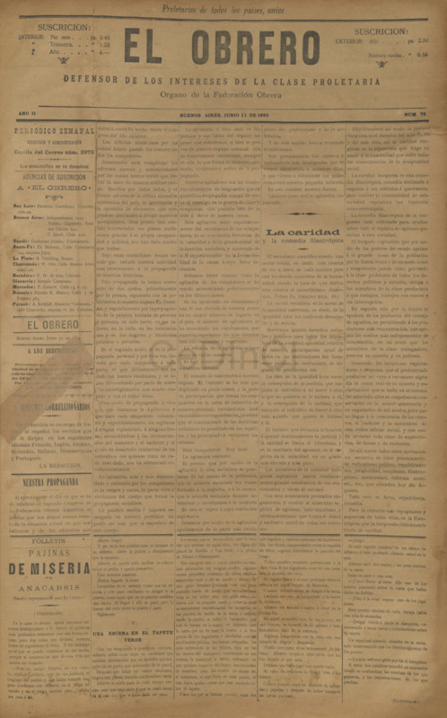 El Obrero 73